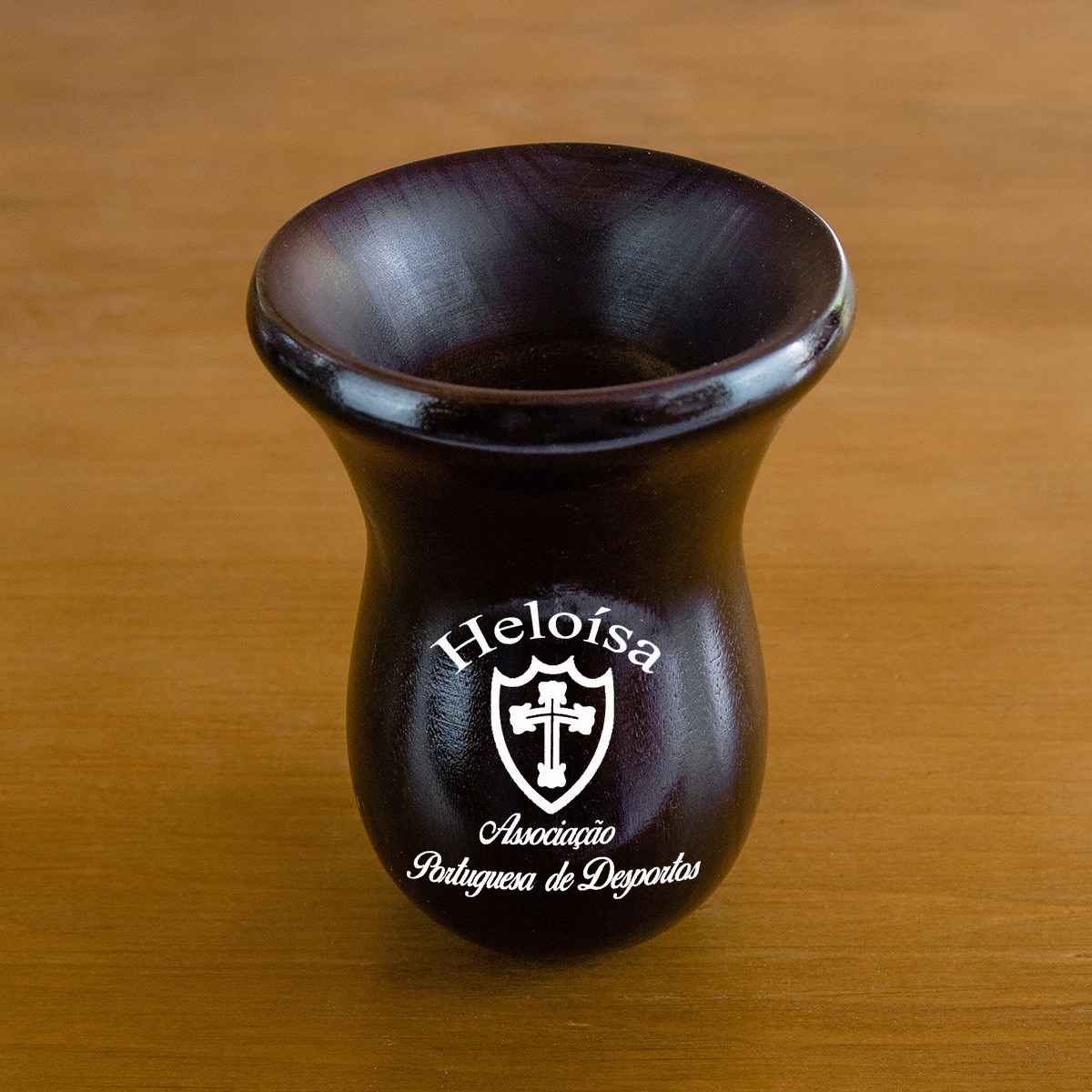 Imagem Bago de touro madeira de imbuia personalizada Portuguesa