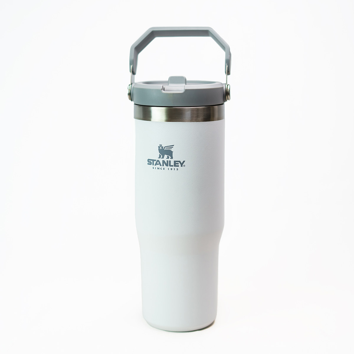 Imagem Garrafa termica Stanley Flip Straw Polar Branca 887ml