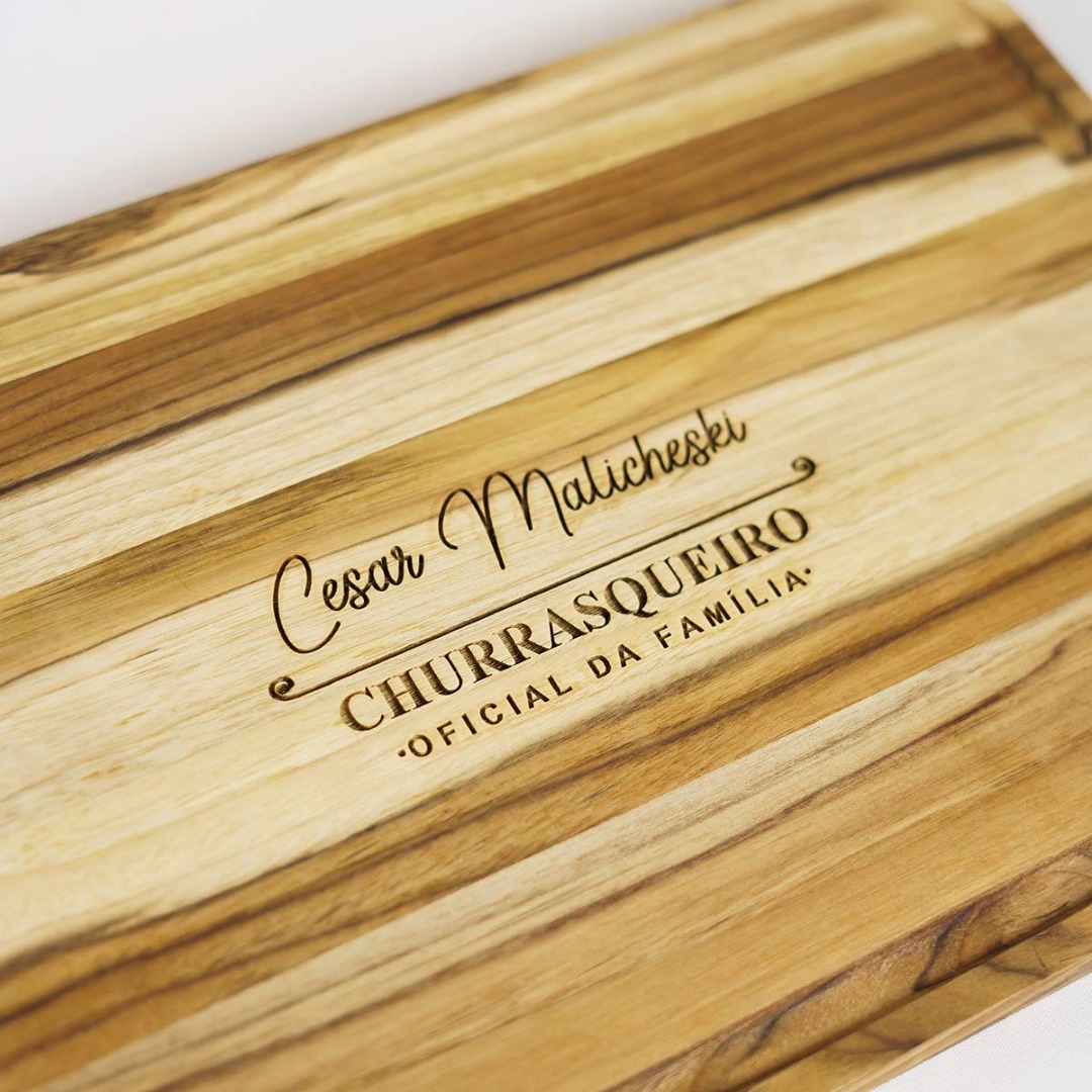 Imagem TÁBUA TRADICIONAL PERSONALIZADA: Frase e nome do pai